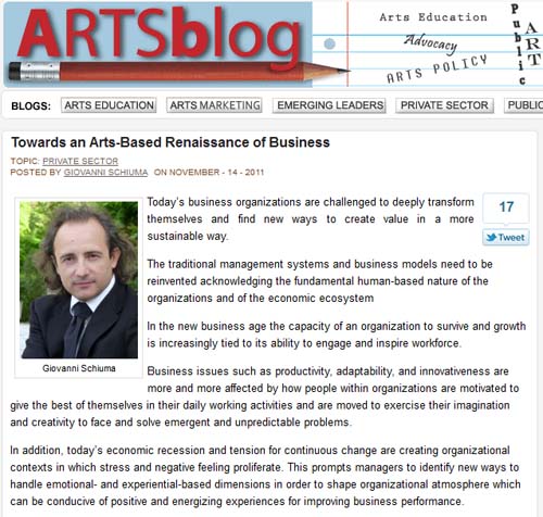 ArtsBlog 14112011